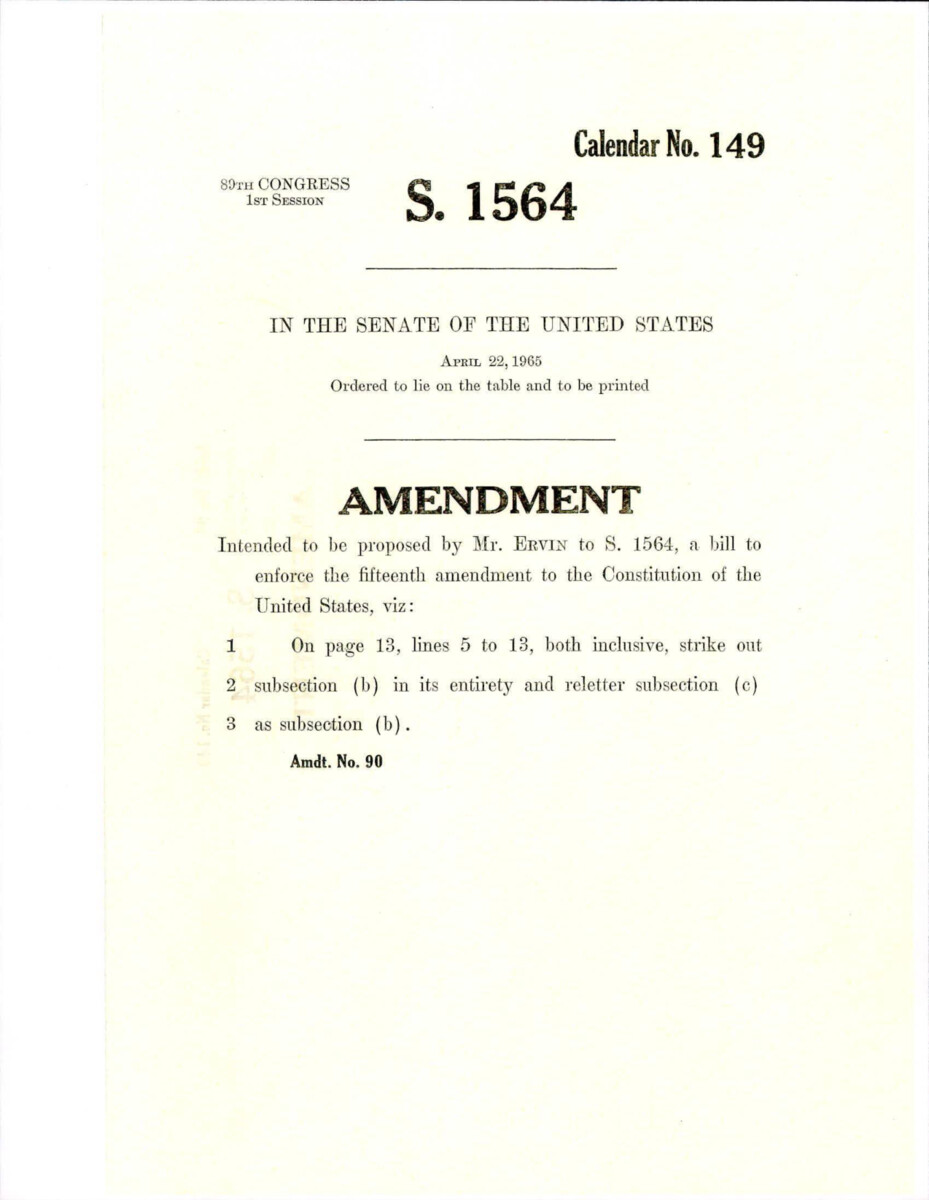 Additional Amendment To S. 1564 Striking Out Subsection (b) And Relettering Subsection (c) As Subsection (b).