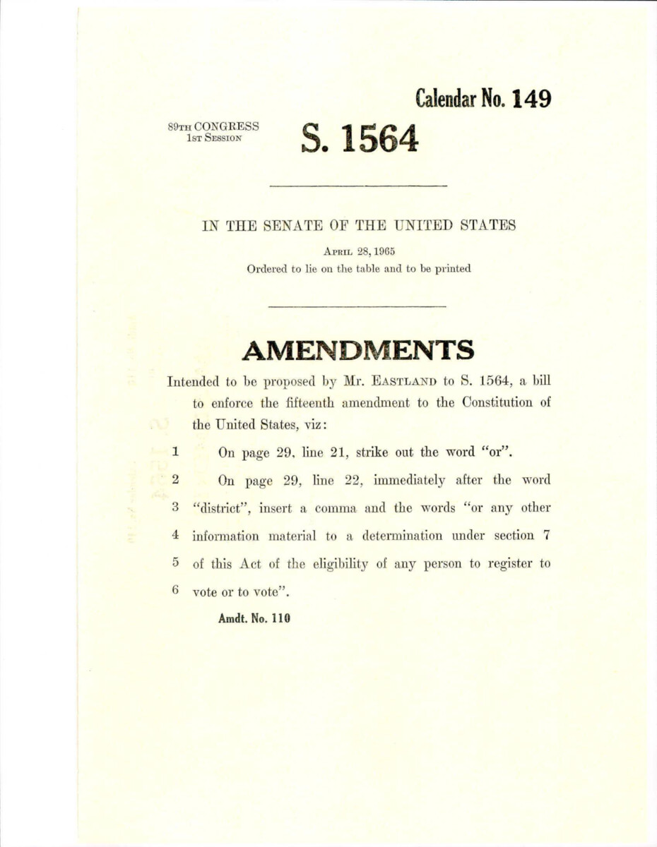 Additional Amendment To S. 1564 Changing The Language Of Lines 21 And 22.