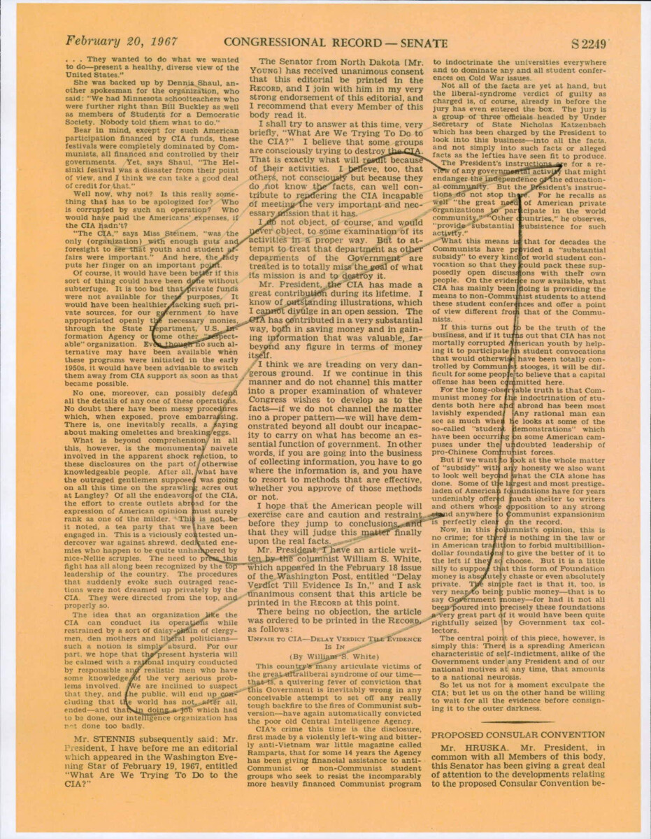 Civil Rights Act Of 1967 Proposed By Sen. Hart, Was Designed To "assure Nondiscrimination In Federal And State Jury Selection And Service, To Provide Relief Against Discriminatory Employment And Housing Practices, To Prescribe Penalties For Certain Acts Of Violence Or Intimidation, To Extend The Life Of The United States Commission On Civil Rights, And For Other Purposes".