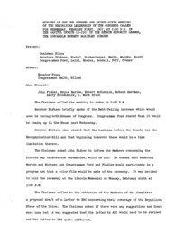 ["The meeting minutes outline the Republican leadership's discussions about the budget, the debt ceiling, the Republican State of the Union Address, and Lincoln Day celebrations."]