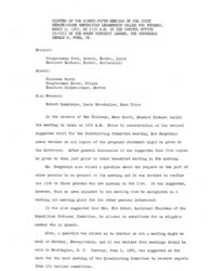 ["The meeting minutes outline the Republican leadership's discussions about the Republican Coordinating Committee."]