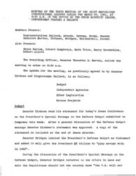["The meeting minutes detail the Republican leadership's discussion of Laos and Communism."]