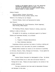 ["The meeting minutes detail the Republican leadership's discussion of Laos and the Kennedy administration."]