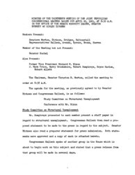 ["The meeting minutes also reference an off-the-record statement by former President Richard M. Nixon."]