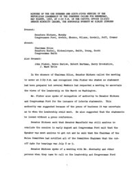 ["The meeting minutes outline the Republican leadership's preparations for the Poor People's March on Washington and proposed farm legislation."]