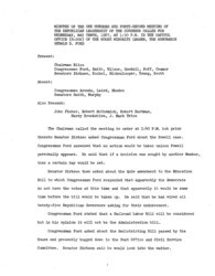 ["The meeting minutes outline the Republican leadership's discussions about the case of Adam Clayton Powell and the pending Education and Railroad Labor bills."]