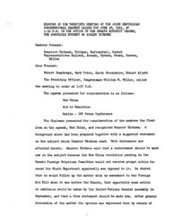 ["The meeting minutes reflect Republican leadership discussions regarding China and the United Nations, the Federal Aid to Education bill, and President John F. Kennedy's press conference concerning Berlin."]