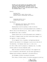 ["The meeting minutes outline the Republican leadership's discussions about pending legislation and Vietnam."]