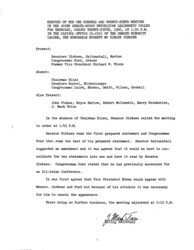 ["The meeting minutes outline the Republican leadership's preparation for the subsequent press conference."]