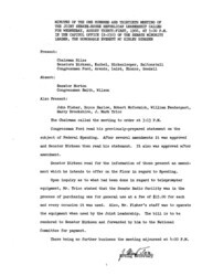 ["The meeting minutes outline the Republican leadership's discussions about federal spending."]