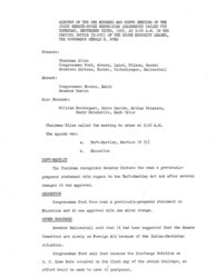 ["The meeting minutes outline the Republican leadership's discussions regarding upcoming legislation and the situation in Panama."]