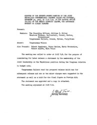 ["The meeting minutes outline the Republican leadership's discussions about preparing a statement regarding budget cuts."]