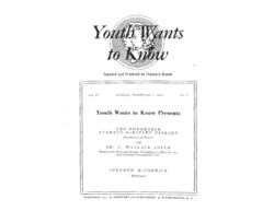 ["This interview transcript records Everett McKinley Dirksen and J. Wallace Joyce's appearance on Youth Wants to Know. Topics covered include the space program, federal aid to education, labor legislation, and the Middle East."]