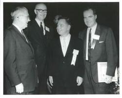 ["Tom Steed, Victor Wickersham, Carl Albert, and Ed Edmondson."]