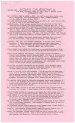 ["The document provides information on various events and services for the Native American community in Oklahoma and surrounding areas. It includes details on radio shows, classes, businesses, meetings, pow wows, scholarships, and more. The document also lists contact information for individuals and organizations offering assistance and opportunities for Native Americans."]