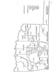 ["The document lists various Native American tribes and settlements in Oklahoma, including the Cherokee, Osage, and Creek tribes, as well as the Cherokee Outlet and No Man's Land. It also mentions unassigned territory, Fort Supply, and other locations within the state."]