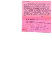 ["A group is requesting an appropriation for an Indian hospital in Ada to serve Central Oklahoma, approved by the Indian Health Service. There are no funds in the budget for the hospital, and they are seeking Carl Albert's leadership in getting it added as a line item. The Seminole Nation also wants a hospital in Seminole, which was added last year but cut out in conference. They are requesting a meeting before Easter Recess Carl Albert to discuss Carl Albert further."]