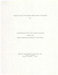 ["The American Indian Nurses' Association is protesting against discrimination by the Civil Service Commission in downgrading the Chief Nursing Branch position to a GS-13 despite the increase in qualified American Indian nurses. They argue that this decision is not only a matter of salary, but also affects administrative structure and Indian self-determination. They point out the unequal treatment of Indian nurses compared to non-Indian nurses in terms of qualifications and responsibilities. The Association believes that this discrimination is a violation of equal pay laws and is hindering Indian self-determination."]