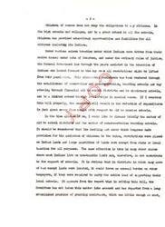 ["Oklahoma has provided educational opportunities for all citizens, including Indians, through various treaties, Acts of Congress, and educational assistance programs. The proposed bill may result in reduced expenditures in all areas except aid to mission schools. The issue of aid to school districts and non-reservation boarding schools is also discussed, highlighting the burden placed on taxpayers in districts with tax-exempt Indian lands."]