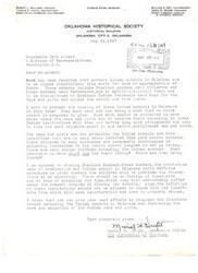 ["The document is a protest against the closing of Indian schools in Oklahoma due to lack of funds. The writer argues that these schools provide important education and support for children who may not have access Carl Albert to public schools, and closing them would result in a loss Carl Albert of valuable resources and opportunities for the students. The writer urges the recipient to work towards retaining and supporting the Indian schools in Oklahoma."]