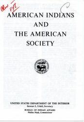 ["The document discusses the history and current situation of American Indians in the United States, focusing on their relationship with the federal government, economic and social challenges they face, and efforts to improve their living conditions and opportunities. It highlights the need for education and job opportunities for American Indians to achieve self-sufficiency and equality in society."]
