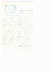 ["Mrs. Salina Jessie writes to Carl Albert requesting information on when she will receive money owed to her. Carl Albert responds, informing her that payments to enrolled members of the Choctaw and Chickasaw tribes for coal lands sold to the government are being processed and will be mailed out within the next sixty days. He advises her to update her address with the Indian Office to avoid any delays in receiving her check. Additionally, he mentions that proof of heirship notices will also be sent out to determine legal heirs and their share of the payment. Carl Albert offers his assistance and thanks Mrs. Jessie for her letter."]
