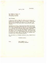 ["The document is notifying Mr. and Mrs. Walls that their change of address has been noted and that they need to inform the Indian Office of their new address to ensure timely payment. The checks will be mailed out by the Superintendent around the latter part of July. The document also expresses willingness to help further if needed."]