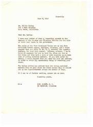 ["Mr. Willie Spring wrote to Carl Albert, a congressman from Oklahoma, about the payment to members of the Choctaw and Chickasaw Nations for the sale of their coal lands to the government. Carl Albert advised Mr. Spring to contact the Five Civilized Tribes Agency in Muskogee, Oklahoma, for his roll number. He also mentioned that living enrolled members would be paid first in mid-July. Mr. Spring requested his roll number from Carl Albert in order to receive his payment."]