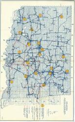 ["Shows major electric generation stations, co-op points, present and future OG&E and SPA lines. (April 15, 1949)."]
