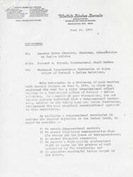 ["The document discusses the proposed establishment of a Congressional Commission for major reform of Federal-Indian relations, similar to the Public Land Law Review Commission. The Commission would allow for bipartisan representation, financial resources, and high-quality staff to address issues such as historical-legal developments, the Federal trustee's role, natural resource management, tribal government adequacy, and Indian self-determination. The document also outlines the structure and functions of the Public Land Law Review Commission as a model for the proposed Indian Commission."]