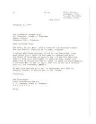 ["The document is from Don Bluejacket to Lt. Governor George Nigh regarding the potential interest of the Cherokee Tribe in operating the Travel-Vel facility in Catoosa, Oklahoma. Bluejacket had previously discussed the matter with Ross Swimmer, Chief of the Cherokees, who expressed interest in negotiating with the state. Bluejacket suggests that Swimmer contact Nigh to set up a meeting to discuss the potential partnership."]