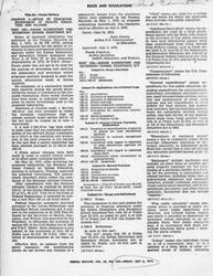 ["The document outlines rules and regulations for the Indian Elementary and Secondary School Assistance Act, detailing definitions and procedures for applications, use of federal funds, and general provisions. It also describes the scope of the act, including the provision of financial assistance for free public education for Indian students. The regulations were approved by the National Advisory Council on Indian Education and are effective as of July 6, 1973."]