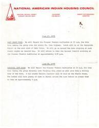 ["The National American Indian Housing Council in Western Nevada is organizing two tours for June 17th and June 18th. The first tour will take participants to Lake Tahoe, stopping at scenic sights such as Emerald Bay and Sunnyside Resort. The second tour will be to Virginia City, where participants will receive a driving tour of the town and enjoy a six-course Chinese lunch at the Sharon House. Both tours will depart from and return to the Pioneer Theatre Auditorium in Reno."]