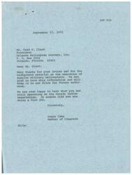 ["The document is thanking Congressman Camp for his assistance in keeping the Project Lifesaver Helicopter Service on the Navajo Indian Reservation operational. It also discusses the company's use of surplus military helicopters and the challenges they are facing due to new FAA policies limiting their use. The company is requesting a review of these policies to allow for the continued operation of these helicopters."]
