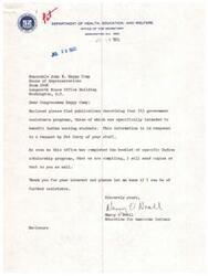 ["The document provides information on four government assistance programs aimed at benefiting Indian nursing students. These programs include vocational training, college and university study, a health professions scholarship program, and advanced health training. Eligibility requirements and details for each program are outlined, along with contact information for further information. The document also mentions the compilation of a booklet on specific Indian scholarship programs."]
