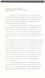 ["In November 1972, a group of Indian activists occupied and looted the Bureau of Indian Affairs building in Washington, taking documents that revealed mistreatment of Native Americans. Negotiations for the return of the documents were led by Henry Adams, a respected Assiniboine Sioux. Despite his efforts to return the stolen materials, Adams and a journalist were arrested by the FBI in January 1973, accused of theft. The government's actions were seen as an attempt to discredit Adams and suppress the truth about the mistreatment of Native Americans."]