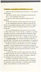 ["The document is an amendment to H.R. 7421 called the Menominee Restoration Act, which extends federal recognition to the Menominee Indian Tribe of Wisconsin. It repeals the Act of June 17, 1954, reinstating rights and privileges, and provides for the establishment of a tribal land base. The Act allows for the provision of services to the tribe and outlines the process for electing a Menominee Restoration Committee. It also addresses the preparation and maintenance of a tribal roll."]