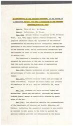 ["The proposed amendment to H.R. 7421 extends Federal recognition to the Menominee Tribe, adopts recommendations from the Department of the Interior, and includes provisions from the Indian Reorganization Act of 1934. It also addresses the nomination and election of the Menominee Restoration Committee, eligibility for participants and voters, the opening of the 1954 tribal membership roll, and the election of tribal officers. Additionally, it includes provisions for negotiation between the Secretary and Menominee officials for the transfer of assets, protection of rights and obligations, and consultation with State and local officials."]