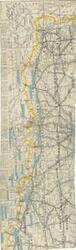 ["The map titled Southern Oklahoma And Northern Texas Highways covers the period from 1915 to 1949. Dimensions: 14 1/2 x 47."]