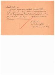 ["The sender is requesting 30 copies of a speech on Negro soldiers that appeared in the Congressional Record in January and February. They are asking for information on the cost of the copies and provide their contact information."]