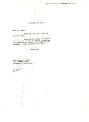 ["The document includes a letter from Bishop Dun thanking Mrs. Douglas for her support of a resolution he presented at a meeting of the House of Bishops regarding the fight against communism. Mrs. Douglas, also an Episcopalian, expresses her pride in the resolution and the role of the church in addressing moral issues. The resolution emphasizes the importance of protecting freedom of conscience and working for justice and dignity for all."]