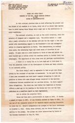 ["In her speech, Congresswoman Helen Gahagan Douglas emphasizes the importance of the US's involvement in the Korean War and the need to resist communism. She criticizes both extreme left and extreme right propaganda efforts aimed at confusing and exploiting the American people. Douglas also calls out Republican politicians, including her opponent Mr. Nixon, for their contradictory voting record on aid to Korea, highlighting the importance of unity and support for the war effort."]