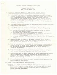 ["The National Advisory Committee on Farm Labor is struggling with insufficient funds and the National Sharecroppers Fund has been providing necessary funds. A committee has been appointed to discuss NACFL activities, their relationship with NSF and RAF, and what should be done. An important meeting is scheduled for May 1, 1968, and counsel is needed."]