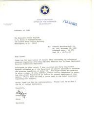 ["The document  is a series of correspondence regarding proposed regulations affecting the fringe benefit program of employees and retirees of the Oklahoma Employment Security Commission. There are concerns that the proposed rule would eliminate health and life insurance benefits for employees and retirees. The United States Department of Labor is working to address these concerns and extend the comment period to allow for further consideration of the issue."]