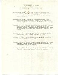 ["The United States Department of Labor is requesting additional information from the Cheyenne-Arapaho Tribes of Oklahoma regarding their intent to act as a prime sponsor of Indian Employment and Training programs under the Comprehensive Employment and Training Act of 1973. The tribes have been authorized to receive an increase in funding for their programs and are provided with instructions on how to implement the increase. They are also given guidelines on how to plan and allocate their funds for both Title II and Title VI programs. The tribes are advised to carefully follow regulations and guidelines to ensure proper utilization of the funds."]