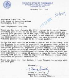 ["Two letters are written to Mr. Richard Darman, Director of the Office of Management and Budget, regarding federal reimbursement principles for nonprofit organizations. Both letters advocate for the revision of Circular A-122 to allow recovery of interest costs for nonprofit organizations competing for federal grants, in order to promote fair competition and maintain adequate research facilities."]