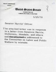 ["A letter was sent to the Committee on Labor and Public Welfare regarding the number of Indians employed by the Bureau of Indian Affairs and their functions and responsibilities. The Bureau is collecting the requested information and will provide it once assembled."]