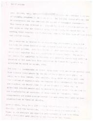 ["The document discusses the idea of organizing an Indian Folk Ballet at the Western Heritage Center, with potential financial help from the Office of Economic Opportunity. Various individuals and organizations are mentioned as being involved in the planning process, including members of the YWCA, the Western Heritage Center, and staff at OU. The document also mentions the possibility of involving a Job Corps and seeking federal funds for the project. Agnes DeMille is suggested as a potential consultant for the project. The document concludes with a request for feedback on the idea."]
