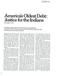 ["The document discusses a violent incident between a Native American boy named Bert and a white boy at a school in Oklahoma. The incident highlights the ongoing mistreatment and discrimination faced by Native Americans. The document also mentions efforts by LaDonna Harris to advocate for Native American rights and independence. Additionally, a conversation between two women, Martha and Candy, reveals their personal struggles and emotions related to loss and relationships."]