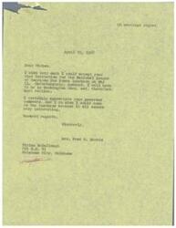 ["Vivian McCullough invites LaDonna Harris to speak at a National League of American Pen Women luncheon, mentioning her previous speaking engagements and suggesting she dress in Indian attire. She also mentions doing public relations work for LaDonna's senator and includes a newspaper article about a recent event. Vivian reminisces about their past interactions and praises LaDonna's rise to national prominence."]
